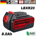 Produktbild: 8.0Ah für Black & Decker 18V Li-Ion Hochwertiger Akku LB2X4020 LBXR20 BL4018 DE