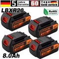 Produktbild: 4X für Black & Decker LB2X4020 18V 8.0Ah Li-Ion Akku für LBXR20 Hochwertiger NEU