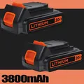 Produktbild: 2x 8,0Ah für Black & Decker 18V Li-Ion Akku BL2018 LB2X4020 LBXR20 BL1518 BL4018