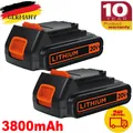 Produktbild: 2x 5,0Ah für Black & Decker 18V Li-Ion Akku BL2018 LB2X4020 LBXR20 BL1518 BL4018