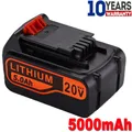 Produktbild: 2x 5,0Ah für Black & Decker 18V Li-Ion Akku BL2018 LB2X4020 LBXR20 BL1518 BL4018