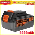 Produktbild: Für BLACK+DECKER Akku 18V 8,0 Ah Lithium BL2018 BL1318 BL4018 BL1518 LBXR20 NEU