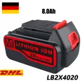 Produktbild: LB2X4020 8,0Ah FOR Black&Decker 18Volt 20V MAX Battery Lithium LBXR20 LBX20