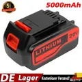 Produktbild: 5,0Ah Akku Für Black & Decker LB2X4020 18V Lithium LBXR20 LB20 LBX20 LST120 4020