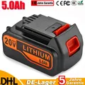 Produktbild: NEU für Black & Decker 18V Lithium Akku BL2018 LB2X4020 LBXR20 BL1518 BL4018 5,0