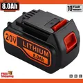 Produktbild: 8,0Ah Akku Für BLACK+DECKER 20V BL1518 BL2018 LBXR20 LB2X4020 LBXR20 18V Neu