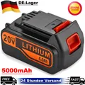 Produktbild: 5,0Ah f r Black & Decker 18V0LT Li-Ion Akku BL2018 LB2X4020 LBXR20 BL1518 BL4018