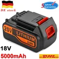 Produktbild: 18V/20V 5,0Ah für Black&Decker Lithium Akku BL2018 LB2X4020 LBXR20 BL1518 BL4018