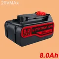 Produktbild: 18V 20V 8,0Ah Für BLACK+DECKER Akku Lithium BL2018 BL1318 BL4018 BL1518 LBXR20