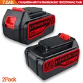 Produktbild: 2x 7.0AH/8,0Ah 20Volt Akku LB2X4020 für  Lithium LBXR20 LBX20 for Black & Decker