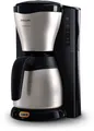 Produktbild: Philips Filterkaffeemaschine Gaia HD7546/20 Viva Collection, 1,2l Kaffeekanne, Papierfilter 1x4, mit Thermokanne, Tropfstopp und Abschaltfunktion, silber