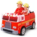Produktbild: Kinder Elektroauto Feuerwehrauto Feuerwehr Elektrofahrzeug Kinderauto Miweba