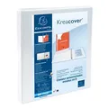 Produktbild: Exacompta Kreacover Ringbuch 2-Ringe weiß 3,8 cm DIN A4, 1 St.