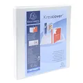 Produktbild: Exacompta 54940E Präsentationsringbuch KreaCover Kunststoffbezug außen und innen. 2 Ring-Mechanik DIN A4 Füllhöhe 16 mm ideal für Angebots- und Unternehmenspräsentationen weiß