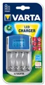 Produktbild: Varta Power Play LCD Charger - Batterieladegerät 4xAA/AAA -inkl. 12V Adapter + USB Adapter (57070 201 401)