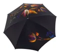 Produktbild: doppler Manufaktur Elegance Bohème Regenschirm Viola schwarz gelb Neu