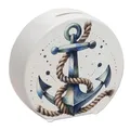 Produktbild: Anker Spardose Anker Spardose Maritime Segelschatz Truhe mit Seil Schiff Nautik Motiv der Anker für Ihr Geld