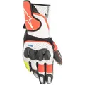 Produktbild: Alpinestars SP-2 V3, Handschuhe - Weiß/Neon-Rot/Schwarz - M