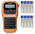 Produktbild: BROTHER PTE110G1 E110 Beschriftungsgerät LabelGerät Drucker TZe 3.5 6 9 12 +8AAA