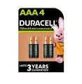 Produktbild: 4 x Duracell AAA Wiederaufladbare 750 mAh (1 Blister mit 4 Batterien) 4 wiederaufladbare Batterien