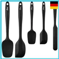 Produktbild: Silikon Spatel Set 5 Stück Küchenutensilien Backen Teigschaber Kochen Mischen
