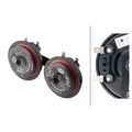 Produktbild: HELLA Horn 113 db(A) 12 V 42 W Signalhorn Set 350 Hz - 415 Hz Durchmesser 90 mm