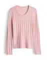 Produktbild: OPUS Damen Pullover | POLMI Slim Rippstrickpullover mit Wollanteil Coral Blush, 44