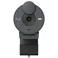 Produktbild: Logitech BRIO 305 Webcam, Grafit Auflösung (bis zu) 1.920 x 1.080p , Geräuschreduzierendes Mikrofon, USB Typ C-Anschluss
