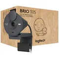 Produktbild: Webcam Logitech Brio 305 (960-001469) 2 MP - 1920 x 1080 Pixel - Full HD - 30 fps - 1280x720@30fps - 1920x1080@30fps - 720p - 1080p