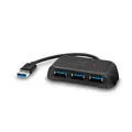 Produktbild: speedlink USB-Hub SNAPPY EVO 4-fach schwarz
