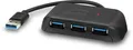 Produktbild: SPEEDLINK SNAPPY EVO USB Hub, 4-Port, USB 3.0, USB 3.1 Gen 1, USB 3.2 Gen 1 (5 G