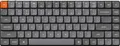 Produktbild: K3 Max (grau/orange, DE-Layout, Gateron Low Profile 2.0 Mechanical Red, Hot-Swap, Aluminiumrahmen, RGB)