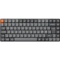 Produktbild: Keychron K3 Max QMK/Via Mechanische Tastatur, kabellos, 75% Layout, programmierbar, RGB LED, Gateron Red Switch Hot-Swap, Aluminiumrahmen, Bluetooth/USB-C kabelgebundene Gaming-Tastatur für Mac