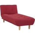 Produktbild: Chaiselongue ALSTEN Stoff Rot