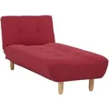 Produktbild: Chaiselongue ALSTEN Stoff Rot