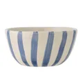 Produktbild: Bloomingville Schale BEGONIA Blau Streifen 500 ml Müslischale Keramik