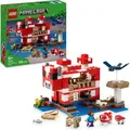 Produktbild: LEGO Minecraft Das Pilzkuh-Haus - Gaming Spielzeug mit Steve Figur, Mobs, einem Arbeitstisch und einer Farm - Interaktives Spielset - Gaming Gesche... - Bunt