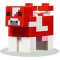 Produktbild: LEGO Minecraft Minifigur - minecow07 - rote Pilzkuh - aus 21270