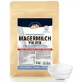 Produktbild: GOLDEN PEANUT Magermilchpulver 5 kg - fettarm sprühgetrocknet, lange haltbare Magermilch, Frischmilch Ersatz, Eisherstellung, Herkunft EU