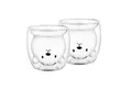 Produktbild: GRÄWE Glas GRÄWE Doppelwandige-Thermogläser, 250ml, 2er Set, Motiv Bär, Glas
