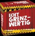 Produktbild: HUCH! | Echt Grenzwertig | Partyspiele ab 18 | Kartenspiele für Erwachsene | Partyhit | Bildet lustige oder grenzwertige Kombinationen aus Textkarten | Deutsche Ausgabe | Für 3+ Spieler ab 18 Jahren