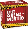 Produktbild: HUCH! | Echt Grenzwertig | Partyspiele ab 18 | Kartenspiele für Erwachsene | Partyhit | Bildet lustige oder grenzwertige Kombinationen aus Textkarten | Deutsche Ausgabe | Für 3+ Spieler ab 18 Jahren