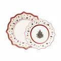 Produktbild: Villeroy & Boch Toy's Delight Teller-Set 8-teilig Weihnachts-Geschirr für 4 Pers
