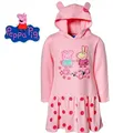 Produktbild: Peppa Pig Kleid Sweat Mädchen Kleid rosa Disney 98 104 116 128 NEU