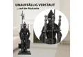 Produktbild: TRUTZHOLM Kamingarnitur Kaminbesteck Ritter 4-teilig Schaufel, Besen, Schürhaken, Hellebarde, (Set, 4-St), Schürhaken