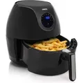 Produktbild: Princess Princess Digital Family Airfryer XXL - Heißluftfritteuse - 5,2 L - Inklusive em Backblech - 7 vorprogrammierte Programme - 1700 W - Schwarz - Schwarz