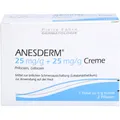 Produktbild: Anesderm 25 Mg/g + 25 Mg/g Creme + 2 Pflaster 5g - 09071496