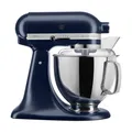 Produktbild: KitchenAid Artisan 5KSM175PSEIB Küchenmaschine 4.8l Ink Blue Direktantrieb 300W