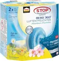 Produktbild: Pattex AERO 360° Wildblumenwiese Tabs Nachfüllpack, reduzieren Feuchtigkeit und schlechte Gerüche, Nachfülltabs für den Luftentfeuchter AERO 360°, 2er-Pack (2x450g)