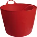 Produktbild: Kerbl Trog FlexBag Kunststofftrog 28 l rot Futtertrog Transporteimer Eimer